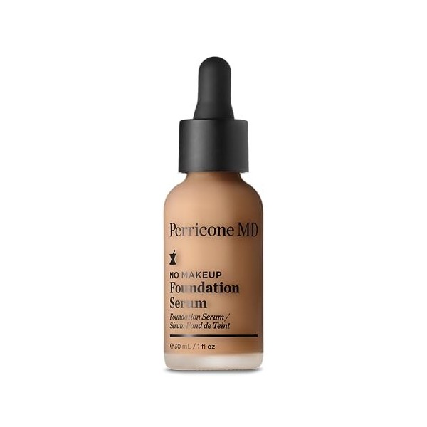 Perricone MD No Makeup Foundation Serum Beige 30ml - Lightweight, Buildable Coverage with Semi-Matte Finish – Visibly Fades D