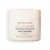Revolution Loose Baking Powder – Poudre fixatrice de maquillage, fini lumineux, absorbe les brillances et l’excès de sébum, v