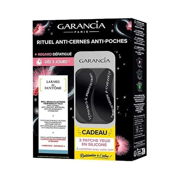 Garancia Phantoms Tears 10 ml + 2 patchs pour les yeux sans silicone