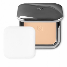 KIKO Milano Matte Fusion Pressed Powder 01, Poudre Compacte Au Fini Mat Naturel
