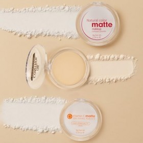 LOPHE Professional Makeup Poudre de Finition Compacte Perfectrice de Teint High Definition, Poudre Compact Stay Matte, Anti-b