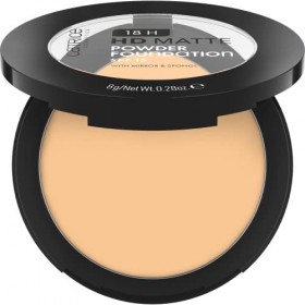 Catrice Cosmetics 18H HD Matte Powder Foundation fond de teint, longue durée, matifiant, couvrant, mat 8g 