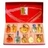 Charrier Parfums Les Parfums de France Luxe Coffret de 10 Eau de Parfums Miniatures, Rouge, 52,7 ml