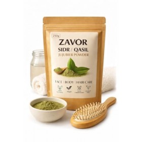 Poudre de Qasil, Sidr & Jujubier BIO 250g – Soin Capillaire & Visage Naturel Multi-Usages : Purifie, Fortifie et Illumine