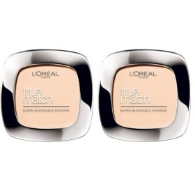 LOreal 3600520772035 True Match Poudre pour le Visage Lot de 2 