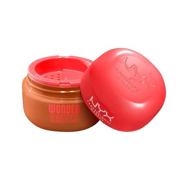 NYX Professional Makeup Wonder Snatch Powder – Poudre libre fixatrice – Fini mat doux – Tenue 16H Sans Effet plâtre – Texture