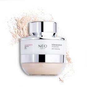 NEO MAKE UP Poudre – Satin Loose Powder – Poudre Libre Minérale avec Niacinamide & SPF10 – Maquillage Ultraléger à Effet Anti