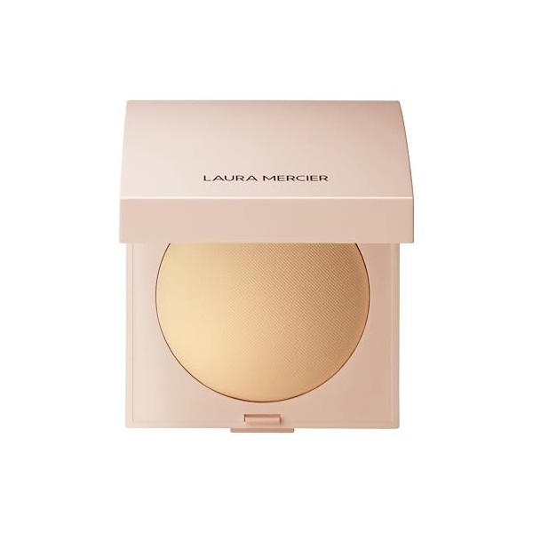 Real Flawless Luminous Perfecting Pressed Powder - Translucent Honey by Laura Mercier for Women - 0.23 oz Powder
