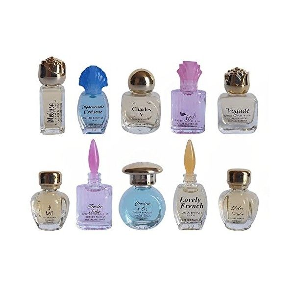 Charrier Parfums Collection Précieuse 10 Eaux de Parfum Miniatures Total 58,8 ml