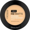 Catrice Cosmetics 18H HD Matte Powder Foundation fond de teint, longue durée, matifiant, couvrant, mat 8g 
