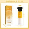 Mineral Sunscreen Setting Powder, poudre de fixation minérale de protection solaire, SPF 50 PA++, poudre de protection solair