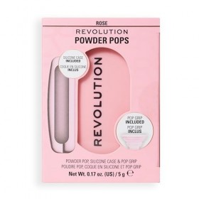 Revolution Powder Pops, Poudre Compacte Effet Floutant et Contrôle de la Brillance, avec Acai et Acide Hyaluronique, Étui et 