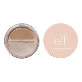 e.l.f. Halo Glow Setting Powder, Silky, Weightless, Blurring, Smooths, Minimizes Pores and Fine Lines, Creates Soft Focus Eff