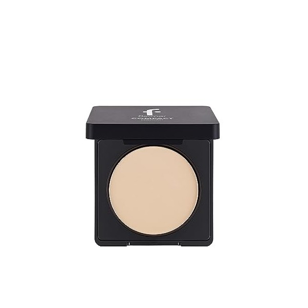 Flormar Compact Powder – Maquillage & Fond De Teint Powder Matifiante Visage, Texture Crémeuse, Fini Naturel, Haute Couvrance