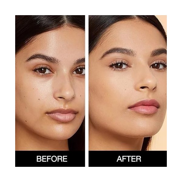 Boobeen Poudre de Fond de Teint Translucide et Légère, Mate et non Collante, Poudre de Fond de Teint Pressée pour Femmes avec