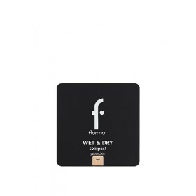 Flormar Wet & Dry Poudre Compacte – Maquillage & Fond De Teint Poudre Matifiante Visage, Texture Crémeuse, Fini Naturel, Haut