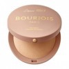 Bourjois Maxi Boîte Ronde Poudre de Soleil, 001 Clair, Fini mat doux, Formule Vegan, Poudre bronzante facile à estomper, Pour
