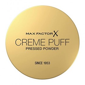 Max Factor Creme Puff mat poudre pressée, pour tout type de peau, absorbe lexcès de sébum, n°040 crème ivoire