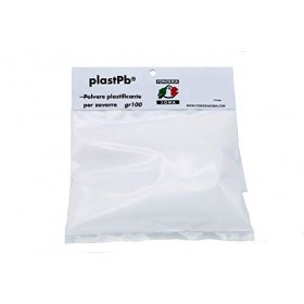 Fonderia Roma Polvere Plastificante Plast PB Poudre plastifiant plastification, Blanc, 100 GR