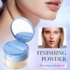 Poudre souple mate, Loose Powder Oil Control Glow Setting Powder Poudre de fixation transparente pour une finition mate, maqu
