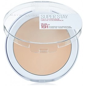 Maybelline Superstay 24H Poudre n° 10 Ivoire, tenue 24 heures avec un grand pouvoir couvrant pour un teint impeccable et un f
