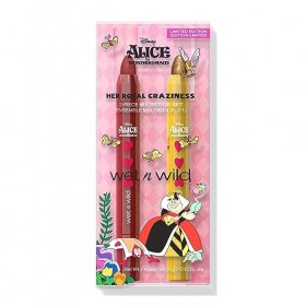 Wet n Wild Alice en Wonderland Sa Folie Royale, Ensemble de 2 Pièces de Multistick Mélangeable et Facile à Appliquer, Formule