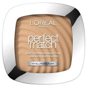 LOral Paris Perfect Match Compact Puder, W3 Golden Beige