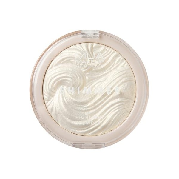 Poudre illuminatrice Mua Shimmer doré irisé 