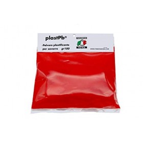 Fonderia Roma Polvere Plastificante Plast PB Poudre plastifiant plastification, Rouge, 100 GR