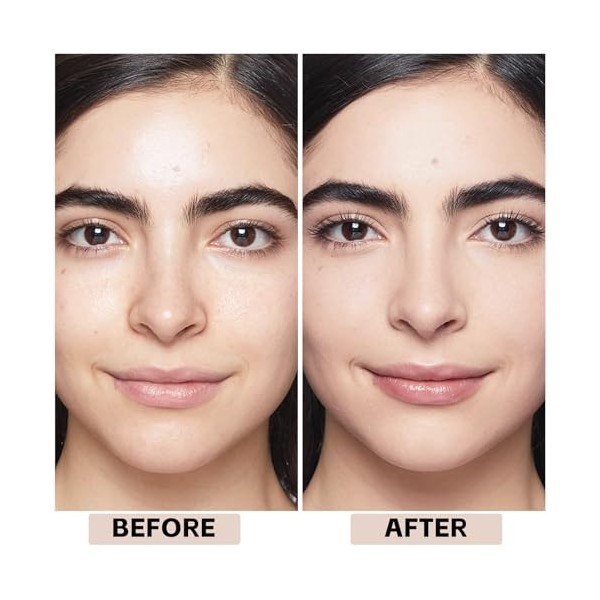 Boobeen Poudre Fixante Visage Anti-Huile, Poudre Translucide 24h, Fond de Teint Mat Léger avec Houppette et Miroir