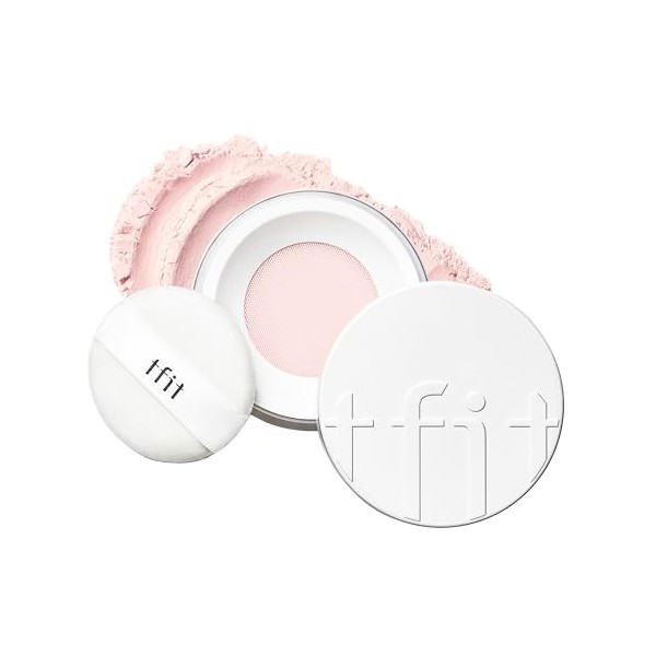 TFIT Translucent Set Finishing Powder - Sebum Control Loose Face Powder, Finition mate et soyeuse légère longue durée Maquill