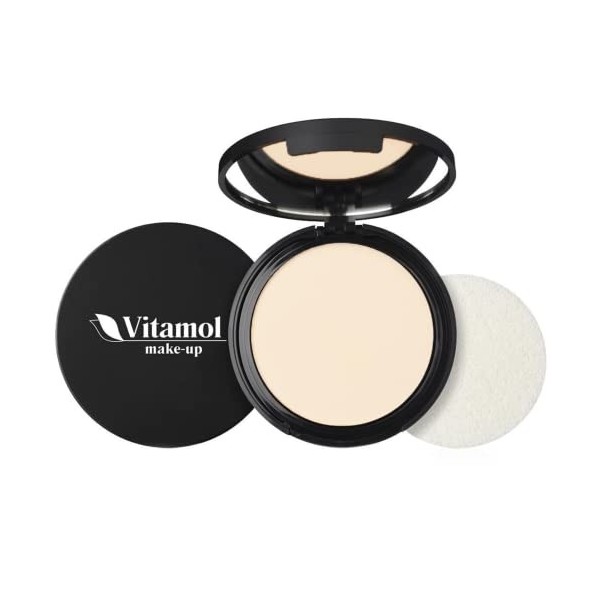 Vitamol make-up Face Poudre compacte pour fixer le maquillage 6 gr Ambre 