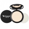 Vitamol make-up Face Poudre compacte pour fixer le maquillage 6 gr Ambre 