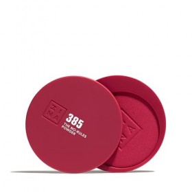3INA MAKEUP - The No-Rules Powder 385 - Bourgogne - Poudre Compacte 3 en 1 Bourgogne pour Yeux Lèvres et Joues - Poudre avec 