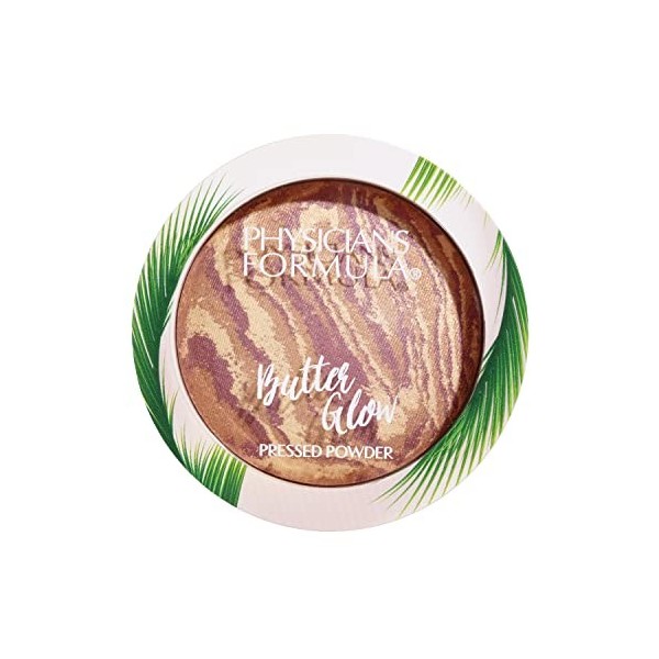 Physicians Formula Butter Glow, Poudre Fixante Multi-usages pour une Peau Lumineuse et Radieuse, Enrichie en Beurre de Murumu
