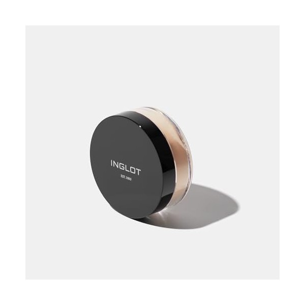 INGLOT Poudre lissante sous le contour des yeux, trois teintes, semi-transparente, a été conçue pour soigner les peaux sensib