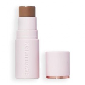 Revolution Skin Silk Bronzer Stick - Couleur modulable pour joues, yeux et lèvres - Formule crème à poudre - Vegan & Cruelty-