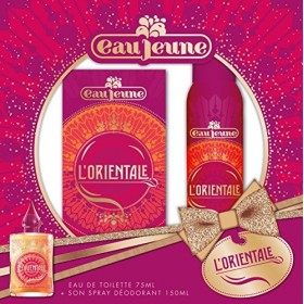 Eau Jeune - Coffret LOrientale - Eau de Toilette 75 ml - Spray Déodorant 150 ml
