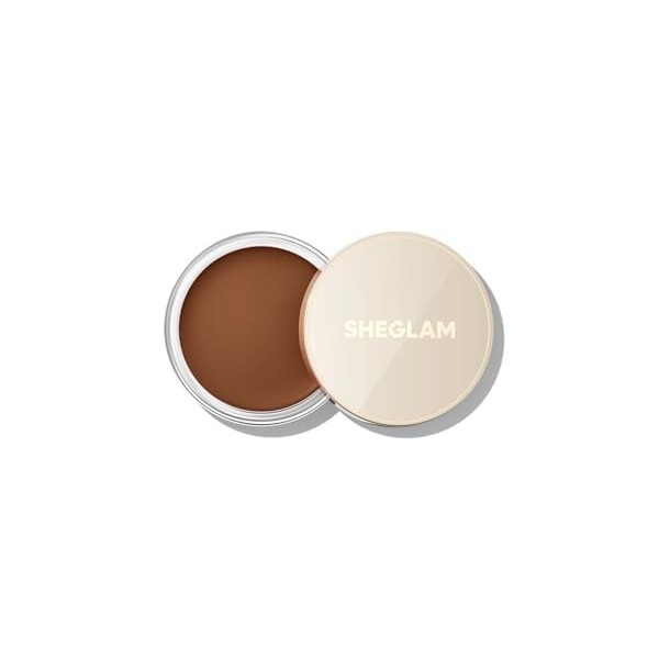 SHEGLAM Silk Haze Crème bronzante à mélanger avec une formule légère – Maquillage pour le visage personnalisable pour une lue