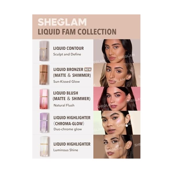 SHEGLAM Sun Beam Poudre bronzante liquide mate Sienne brûlée