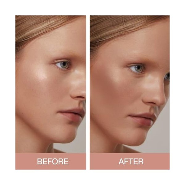 Boobeen 2 Paquets de Poudre Pressée de Finition mate, Imperméable et Contrôlant lhuile, Poudre Bronzante de Contour du Visag