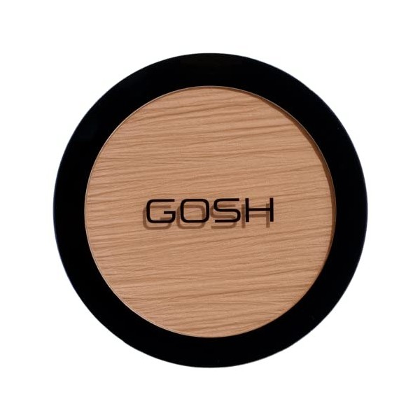 GOSH Bronzing Powder vegan I bronzer for sun-kissed skin I fragrance-free powder for a healthy and natural bronze glow