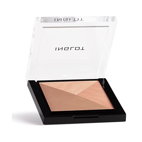 Inglot Poudre Bronzante & Illuminatrice Multicolour | pour Sculpter et Mettre en Valeur le Visage | Fini Lisse et Uniforme |