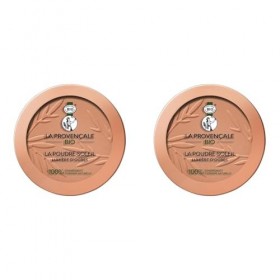 La Provençale Bio - La Poudre Soleil Lumière dOcres Certifiée Bio - Poudre Bronzante pour le Visage - 100% dIngrédients dO