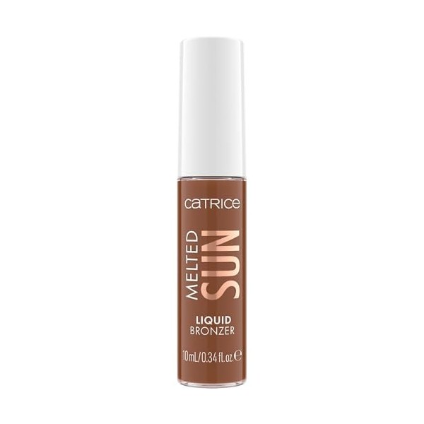 Catrice Cosmetics Melted Sun Liquid Bronzer Bronzeur, Longue durée, Mettant en Valeur LOeil, Hautement Pigmenté, Naturel, Ma