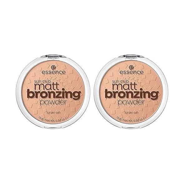 Essence - Poudre Bronzante Sun Club - 01 Natural Lot de 2