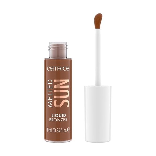 Catrice Cosmetics Melted Sun Liquid Bronzer Bronzeur, Longue durée, Mettant en Valeur LOeil, Hautement Pigmenté, Naturel, Ma
