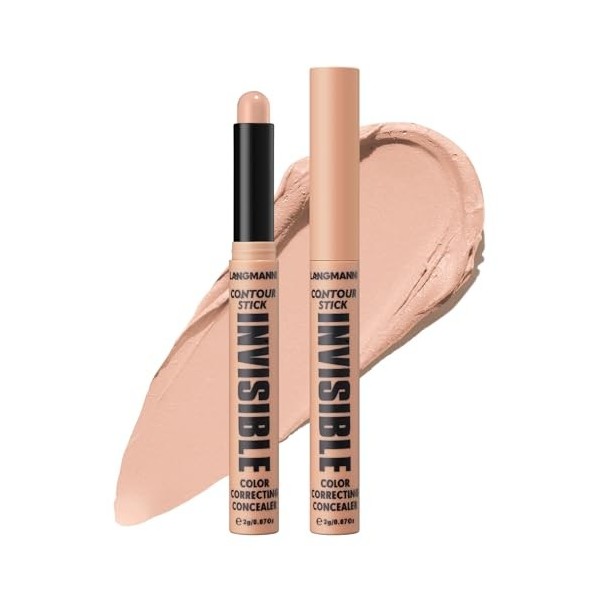 Stick crème contour, Mat Bâton bronzant, Maquillage en bâton pour modeler les contours du visage, Facile à estomper et lisse,