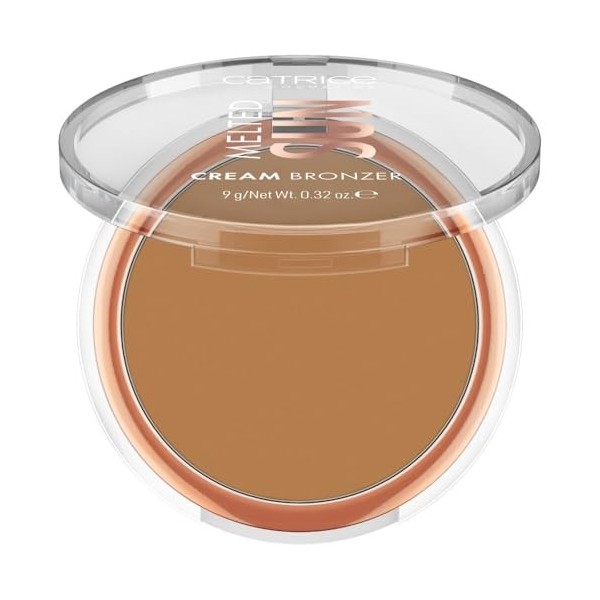 Catrice Melted Sun Cream Bronzer N°020 Brun resultat immédiat naturel, mat, végétalien, sans huile, sans parfum, sans alcool,