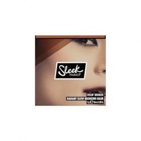Sleek MakeUP Feelin Bronzed Radiant Glow Baume bronzant, crémeux et mélangeable enrichi en vitamine E, Santa Cruz, 8 g